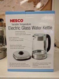 Nesco Variable Temperature Electric Water Kettle Burman Coffee