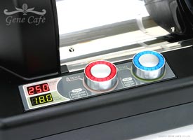 Gene Cafe Home Coffee Roaster control panel