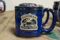 Burman coffee mug Lapis Lazuli