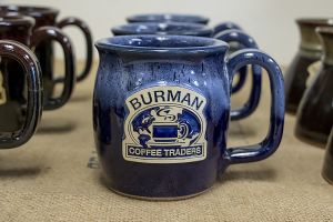 Burman coffee mug rainy days