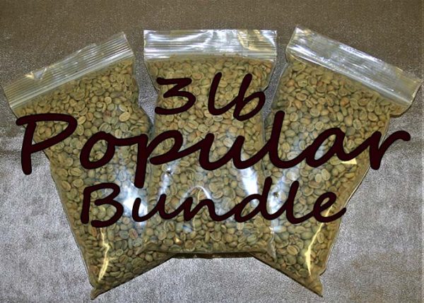 3 lb bundle popular coffee beans