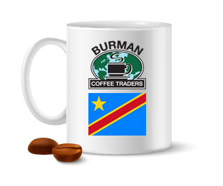 Congonese flag coffee mug