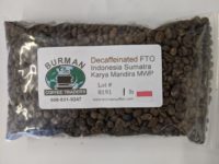 decaf fto indonesia sumatra karya mandira mwp coffee beans