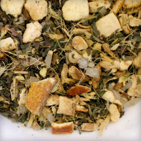 Loose leaf winter elixir warming blend tea