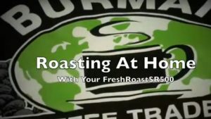 fresh roast home coffee roaster