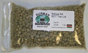 Kenya AA BCT Top Lot coffee beans