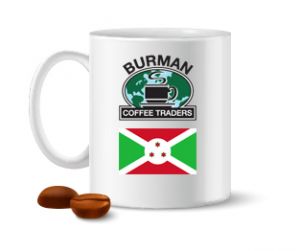 Burundi flag coffee mug