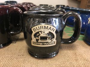 Burman coffee mug raven