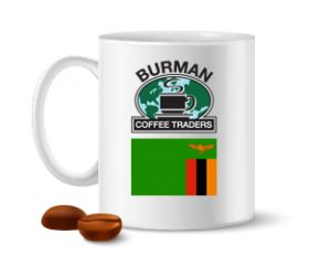 Zambian flag coffee mug