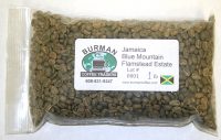 Jamaica Blue Mountain Flamstead Estate coffee beans