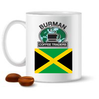 Jamaica flag coffee mug