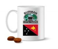 Papua New Guinea flag coffee mug