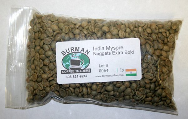 Indian Mysore Nuggets Extra Bold coffee beans