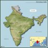 map of karnataka, india