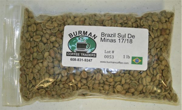 Brazil Sul De Minas 17-18 coffee beans