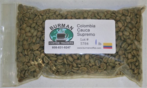 Colombia Cauca Supremo coffee beans