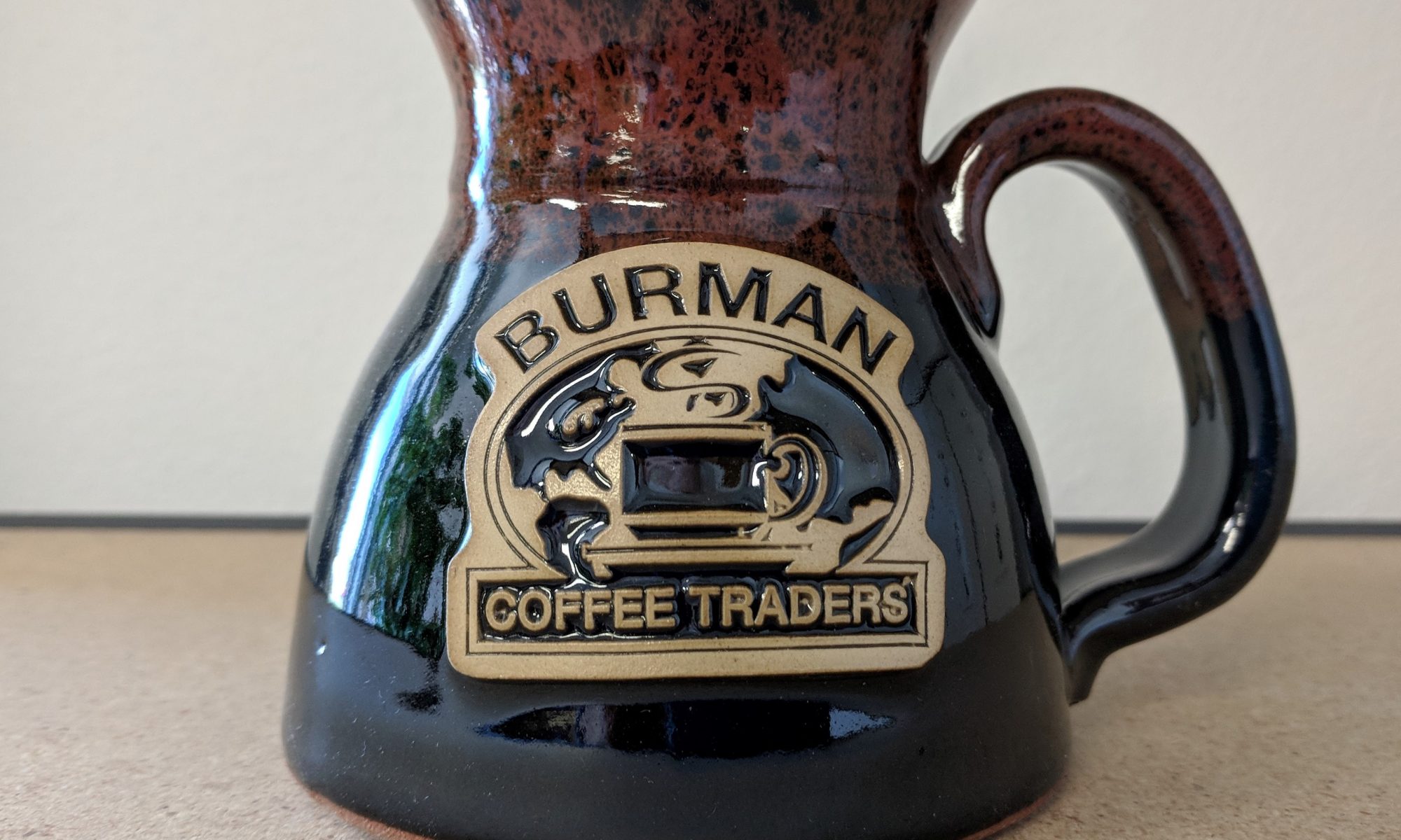 Burman coffee mug Tigers Eye