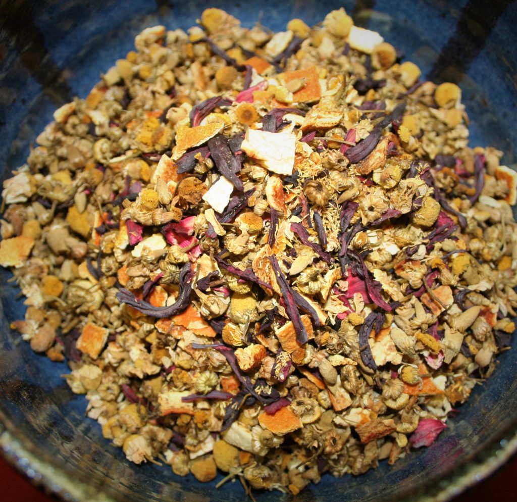 Bianca Blend herbal tea infusion