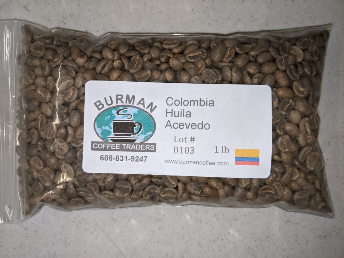 colombia huila acevedo coffee beans