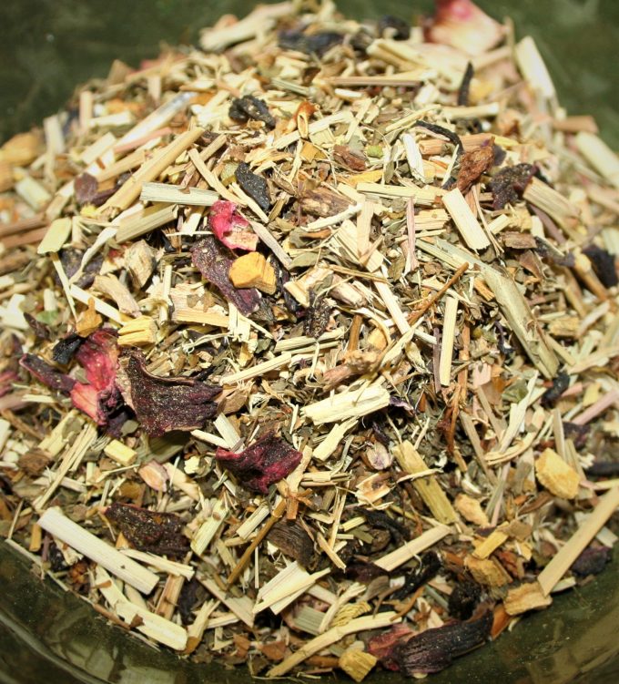 Loose leaf Herbal Energizer infusion tea