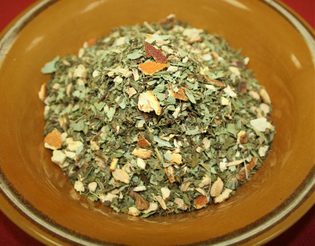 winter elixir herbal tea infusion