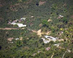 Mountainous coffee plantation in Guatemala