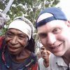 Jon Burman and workers in Papua New Guinea