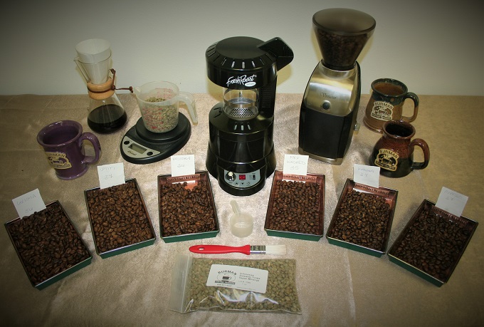 Burman Coffee Traders Coffee Tasting and Roaster Testing Lab
