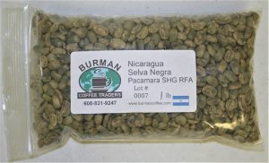Nicaragua Selva Negra Pacamara SHG RFA coffee beans
