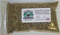 costa rica tarrazu daniela gutierrez la montana washed coffee beans