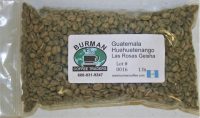 guatemala huehuetenango las rosas geisha coffee beans