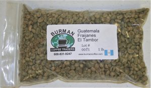 guatemala fraijanes el tambor coffee beans