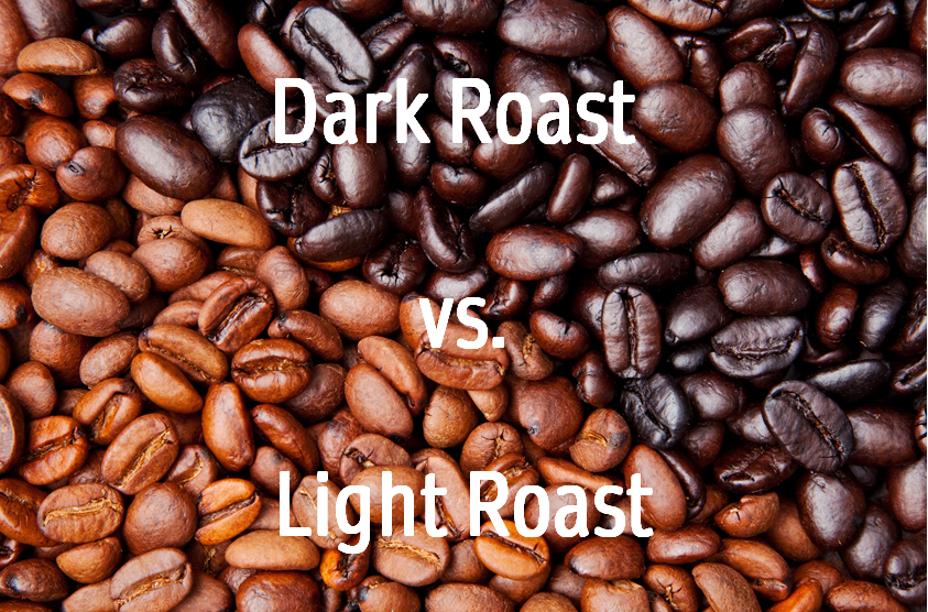 Dark or light roast has more caffeine