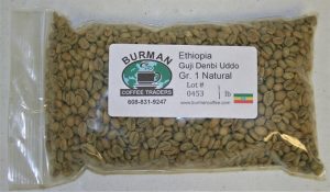Ethiopia Guji Denbi Uddo Gr 1 Natural coffee beans