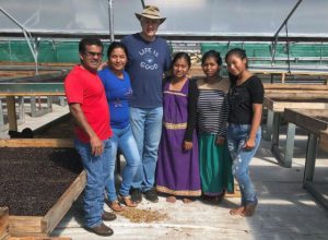 Workers at Howling Monkey coffee estate group photo, Panama