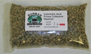 Indonesia Java Frinsa Collective Washed coffee beans