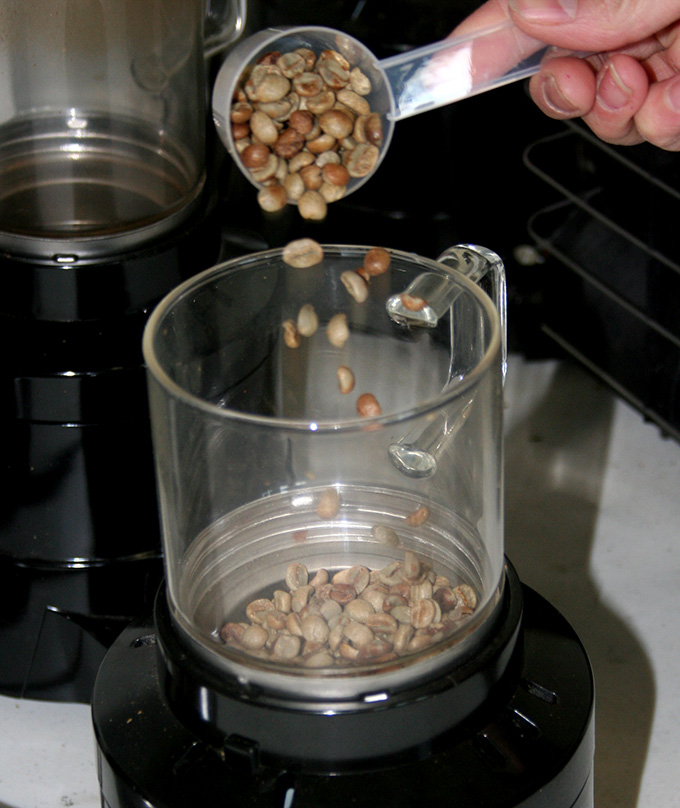 filling FreshRoast SR540