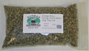 Congo Kivu Virunga Hutwe Station Org Top Lot coffee beans