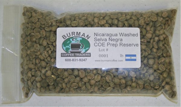 Nicaragua Washed Selva Negra COE Prep Reserve Coffee Beans