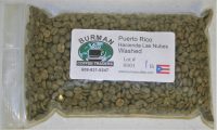 Puerto Rico Hacienda Las Nubes Washed coffee beans