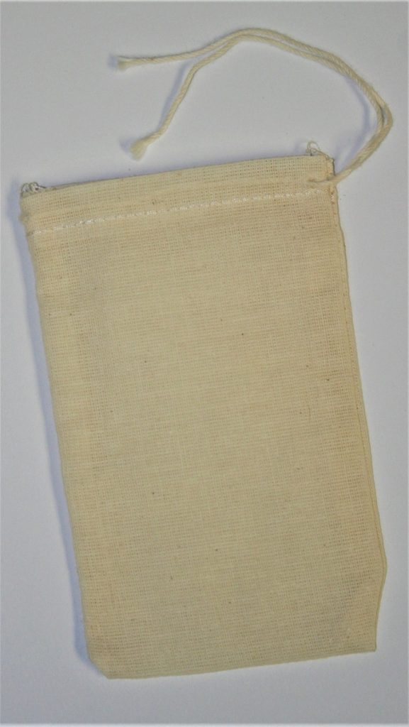 Muslin Cotton Cloth Tea Bag w Drawstring