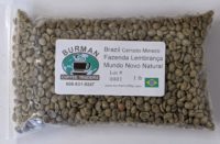 Brazil Cerrado Mineiro Fazenda Lembranca Mundo Novo Natural 1 pound bag of coffee beans