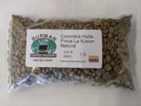 Colombia Huila Finca La Ilusion Natural coffee beans