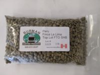 Peru Finca La Lima Top Lot FTO SHB coffee beans