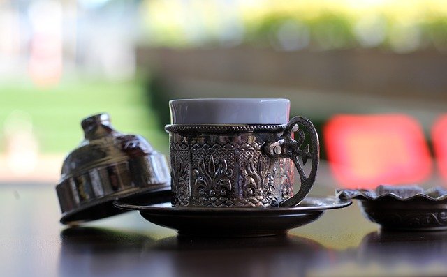 Turkish coffee cup to use after you learn how to make Turkish coffee