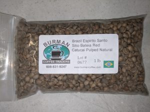 brazil espirito santo sitio bateia red catucai pulped natural coffee beans