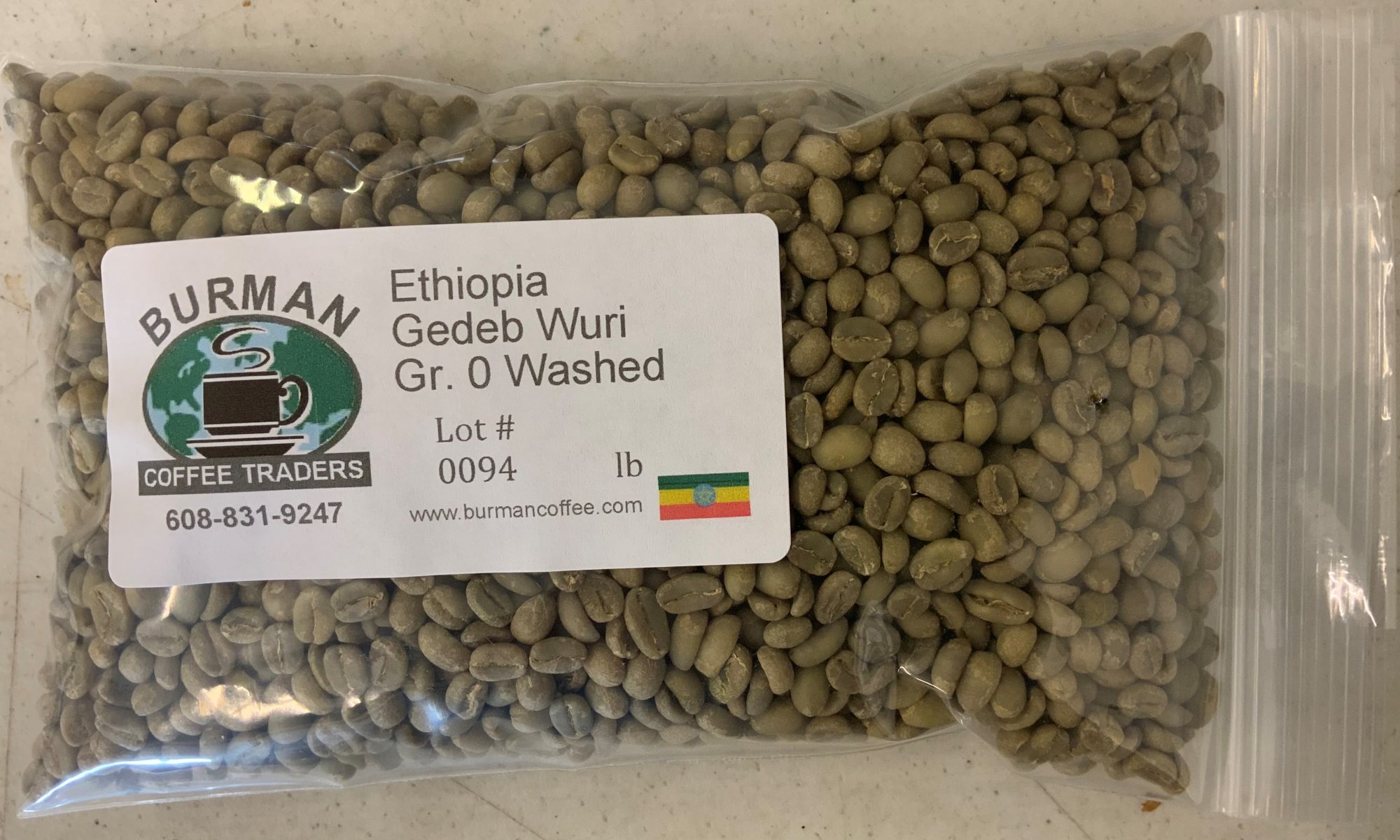 ethiopia gedeb wuri gr 0 washed coffee bean