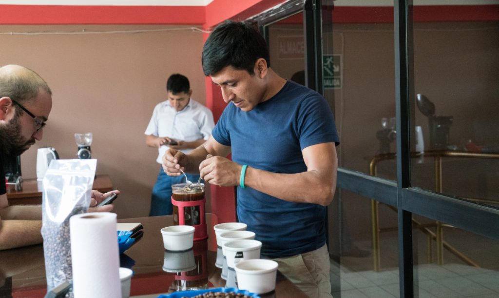 Lima Coffee Taste Testing At Origin