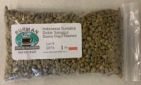 indonesia sumatra desha dogul washed raw coffee beans