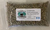 green coffee beans guatemala rio azul